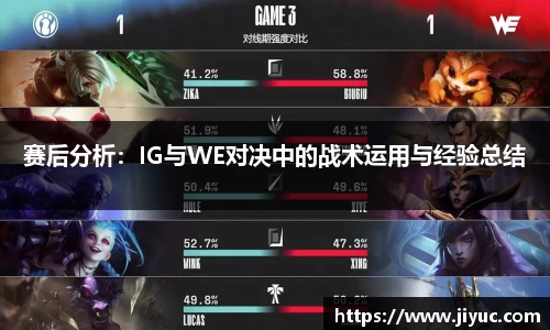 赛后分析：IG与WE对决中的战术运用与经验总结