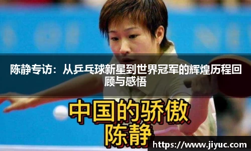陈静专访：从乒乓球新星到世界冠军的辉煌历程回顾与感悟